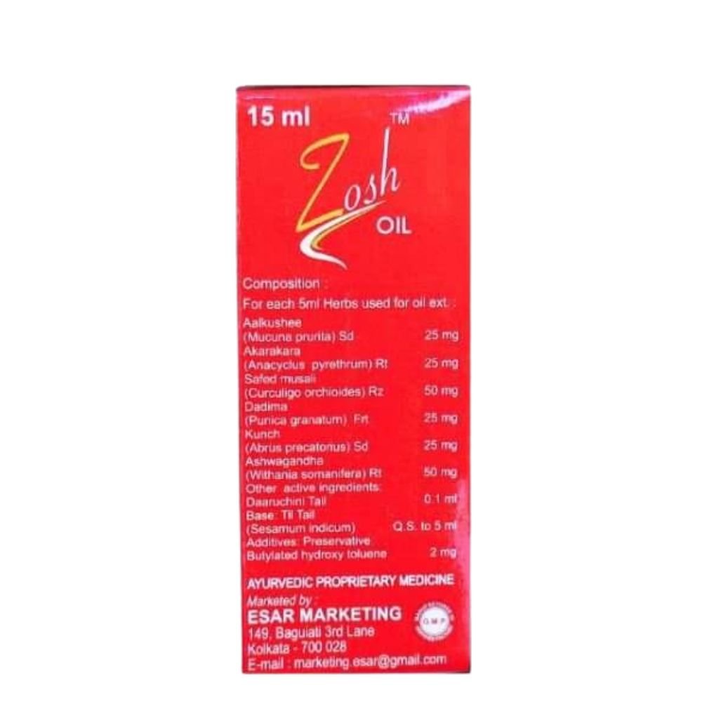 Zosh Oil for Man 15ml (pack of 2) - HEALTH AIM PHARMACY