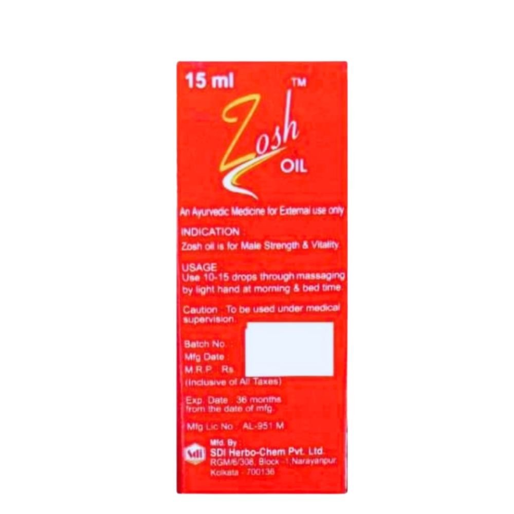 Zosh Oil for Man 15ml (pack of 2) - HEALTH AIM PHARMACY