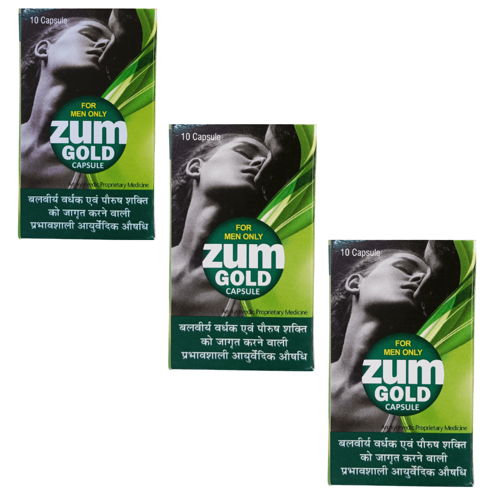 Zum Gold Capsule( Pack Of 3) - HEALTH AIM PHARMACY