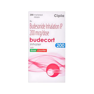 Budecort 200 - Bottle of 200 Metered Doses Inhaler