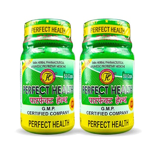 Buy Now Ayurvedic Perfect Health 50'Capsule (Pack of 2)