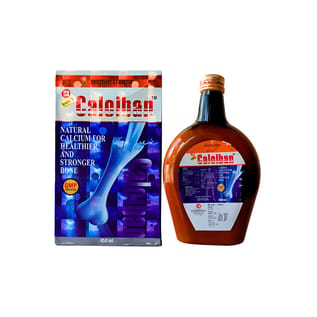 Calciban Syrup for calcium 450 ml (pack of 2).