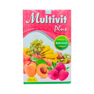 Vitamin Supplement Multivit Plus Syrup 450ml (Pack Of 2)