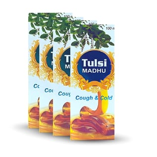 তুলসি মধু সিরাপ 100ML (4 প্যাক)
