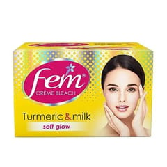 Fem Fairness Creme Bleach TURMERIC & MILK 24g