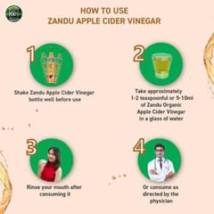 Zandu Organic Apple Cider Vinegar With Mother