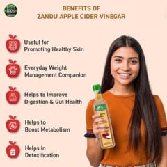 Zandu Organic Apple Cider Vinegar With Mother