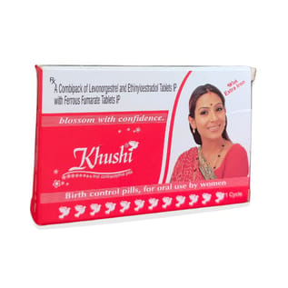 Khushi Oral Contraceptive Pill, For Prevent Pregnancy, Tablet