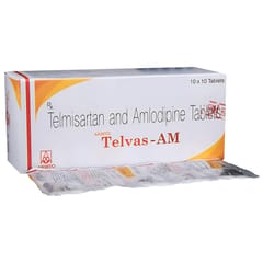 Telvas Am  10 Tablets