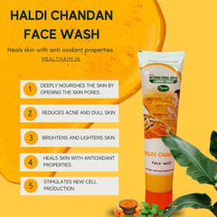 Ayurveda Skin Brightening Haldi Chandan Face Wash 90gm.