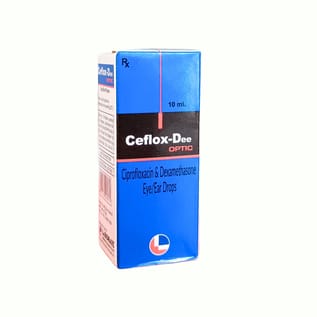 Ceflox-Dee Optic Eye/Ear Drops 10ml.