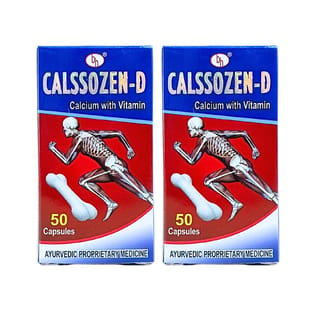 आयुर्वेदिक कैल्सोसोजेन-डी कैप्सूल 50&#39;s (2 का पैक)